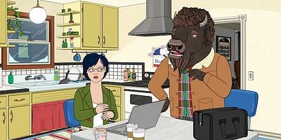 poster de la série Ce n'est pas tout à fait droit...