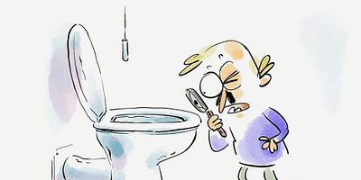 poster de la série Les lunettes de la peur