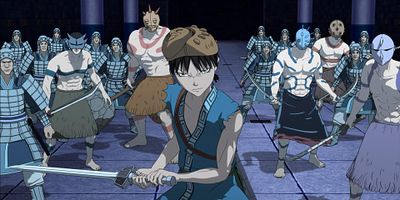 poster de la série Le combat féroce commence