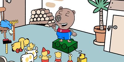 poster de la série 1, 2, 3, partez