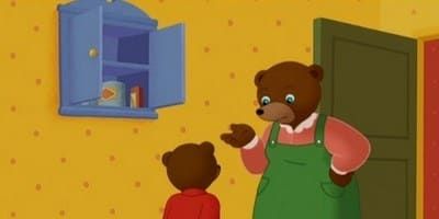 poster de la série Petit Ours Brun a des petits malheurs