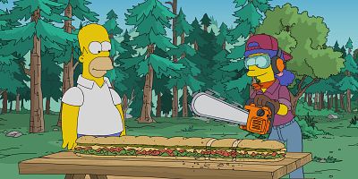 poster de la série Marge la bûcheronne