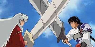 poster de la série Kagome, Miroku, Sango Zettai Zetsumei