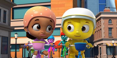 poster de la série La ferme de Pappy et Nanny bot / Chacun son vélo