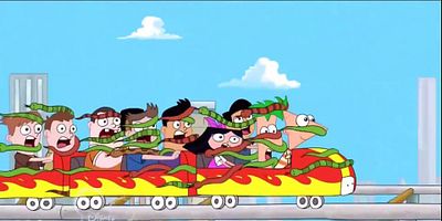 poster de la série Les montagnes russes