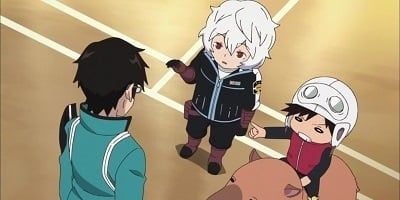 poster de la série Matchs de classe ! Le stratagème de Shun Midorikawa