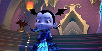 poster de la série La comtesse Vampirina/Lumières, caméras, frissons
