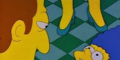 poster de la série L'amour à la Simpson