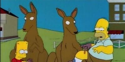 poster de la série Bart contre l'Australie