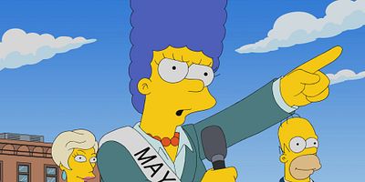 poster de la série La maire est belle