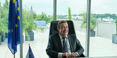 poster de la série Les habits neufs du président