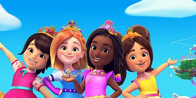 poster de la série Le couronnement des quatre princesses