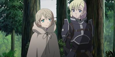 poster de la série Le chevalier divin atterrit dans les cendres