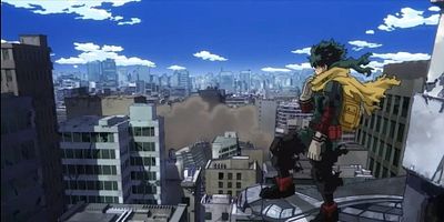 poster de la série Izuku Midoriya et Tomura Shigaraki