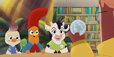 poster de la série Hercule simule / Le Lion, la Souris et la Poule