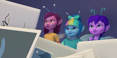 poster de la série Trois fées dans le vent