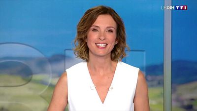 image de la news JT de 13h de TF1 : Elle n’y est pour rien, mais Isabelle Ithurburu est tous les jours rappelée à l’ordre pour ce détail