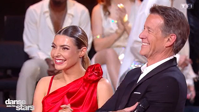 image de la news James Denton adresse un mot à Candice Pascal (Danse avec les stars) avant de monter dans l'avion et de quitter la France