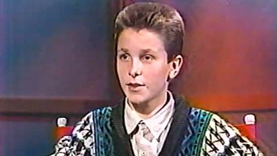 image de la news Oui, c'est bien lui ! A l'âge de 13 ans, ce tout jeune acteur promis à un grand avenir donnait sa première interview à la télévision