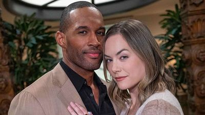 image de la news Amour, gloire et beauté : Hope et Carter ont-ils un avenir en couple ? Lawrence Saint-Victor nous répond