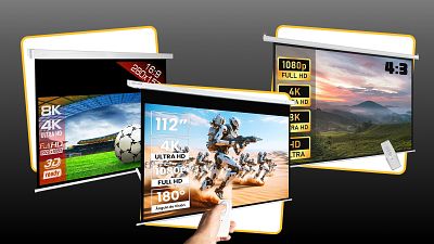 image de la news Écrans de projection motorisés : vivez le cinéma à la maison comme en salle obscure