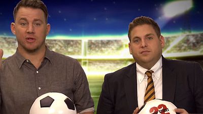 image de la news Mondial 2014 : Channing Tatum et Jonah Hill aiment le foot. Ou pas...