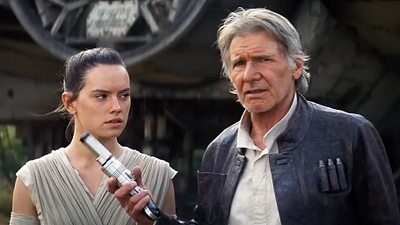 image de la news Star Wars - Le Réveil de la Force : Han Solo conseille Rey dans le nouveau spot