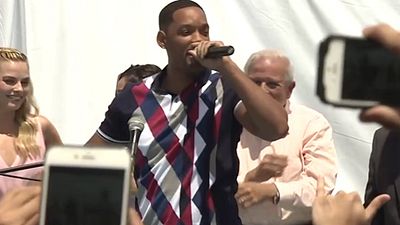 image de la news Suicide Squad : Will Smith enflamme l'avant-première en chantant