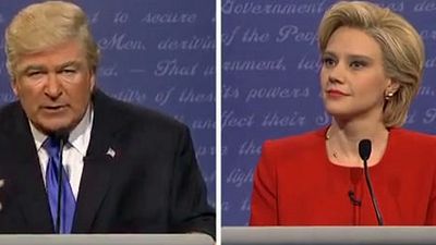 image de la news Alec Baldwin est Donald Trump, Kate McKinnon est Hillary Clinton… pour le SNL