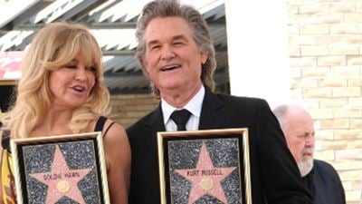 Kurt Russell et Goldie Hawn inaugurent leur étoile sur le Walk of Fame