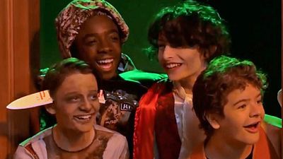 image de la news Stranger Things devient une sitcom des années 1980 chez Jimmy Kimmel