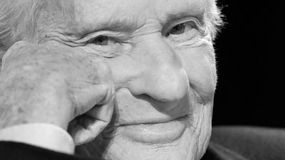 image de la news Mort de l'Académicien Jean d'Ormesson, vu chez Godard au cinéma