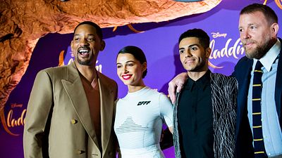 image de la news Aladdin : le génie Will Smith à l'avant-première française  