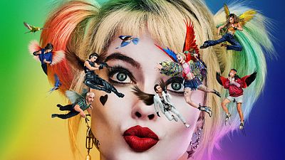 image de la news Birds of Prey : Harley Quinn (Margot Robbie) en plein délire psychédélique sur l'affiche