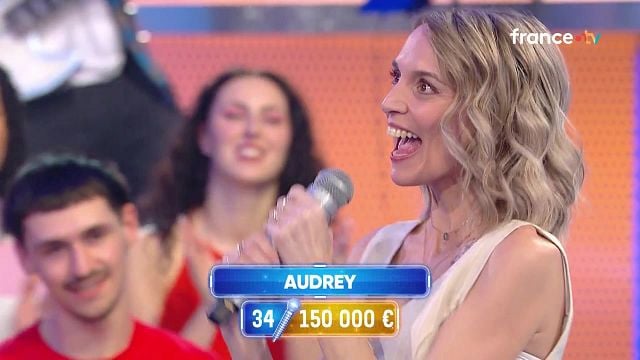 image de la news N’oubliez pas les paroles : "Je n'en reviens pas", Audrey dépasse les 150 000 et réagit ! Combien lui manque-t-il pour les Masters ?