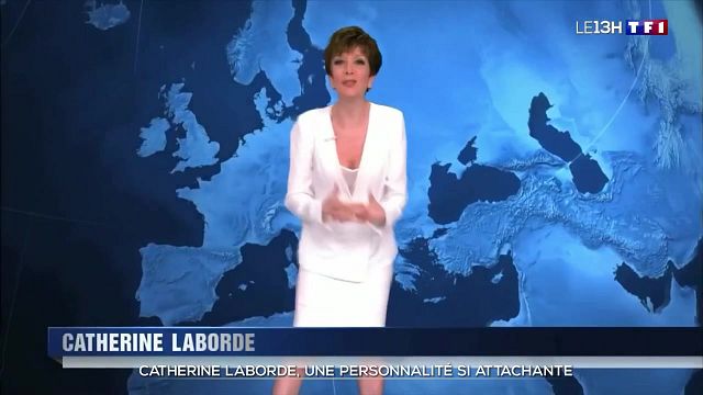 image de la news JT de TF1 : Marie-Sophie Lacarrau, Louis Bodin et Evelyne Dhéliat font leurs adieux à Catherine Laborde