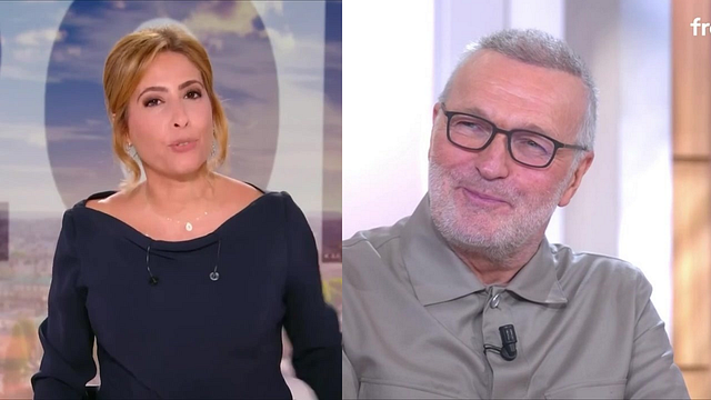 image de la news “Je la trouve…”, Laurent Ruquier donne son avis sur Léa Salamé dans le 20H de France 2