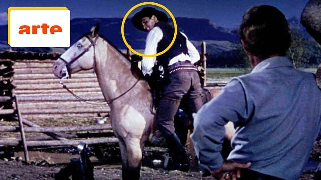 Ce soir sur Arte : appuyez sur pause à 1 heure et 11 minutes et regardez bien le cheval de Jack Palance dans L’Homme des vallées perdues