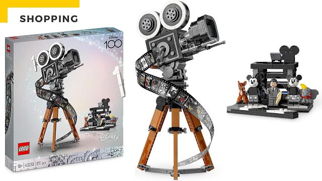 image de la news Disney : une caméra LEGO hommage à Walt pour fêter les 100 ans du studio !