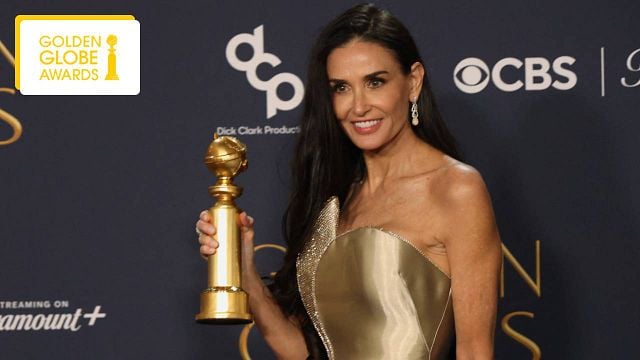 Jamais récompensée en 45 ans de carrière, Demi Moore savoure sa victoire avec un discours très fort aux Golden Globes 2025