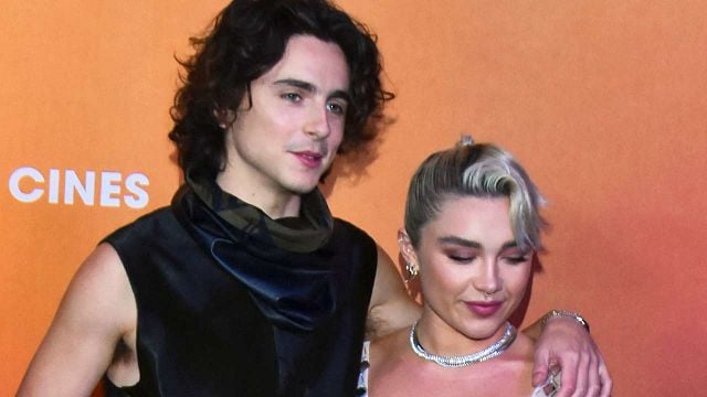 image de la news "Elle est espiègle" : Denis Villeneuve a dû séparer Florence Pugh et Timothée Chalamet sur le tournage de Dune 2