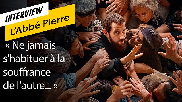 image de la news "Ne jamais s'habituer à la souffrance de l'autre" : Benjamin Lavernhe est L'Abbé Pierre, cette semaine au cinéma