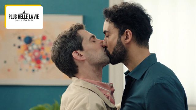 image de la news Plus belle la vie : Gabriel embrasse un autre homme