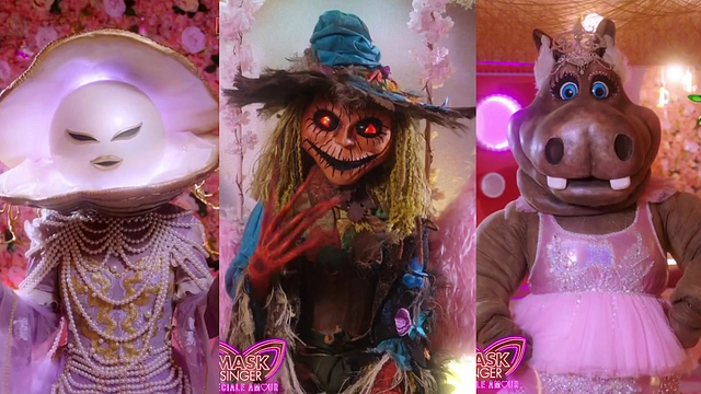 image de la news Mask Singer : la Perle, l'Épouvantail, l’Hippopotame… Qui se cache sous les cinq derniers costumes ? Nos nouveaux pronostics