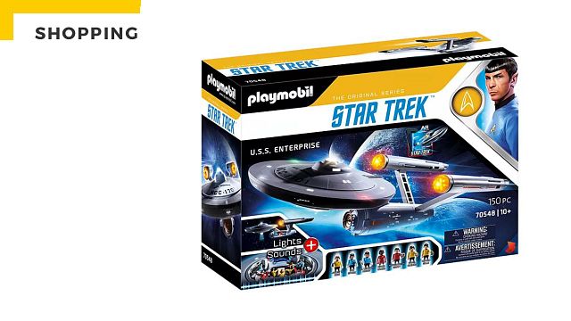 image de la news Star Trek : montez à bord de l’U.S.S. Enterprise… en Playmobil et en promo !