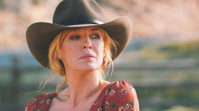 image de la news Yellowstone : "Je cours vers une meute de loups"... Kelly Reilly (Beth) se souviendra longtemps de ce tournage risqué