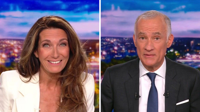 image de la news JT de TF1 : Gilles Bouleau et Anne-Claire Coudray en "concurrence" ? Il répond
