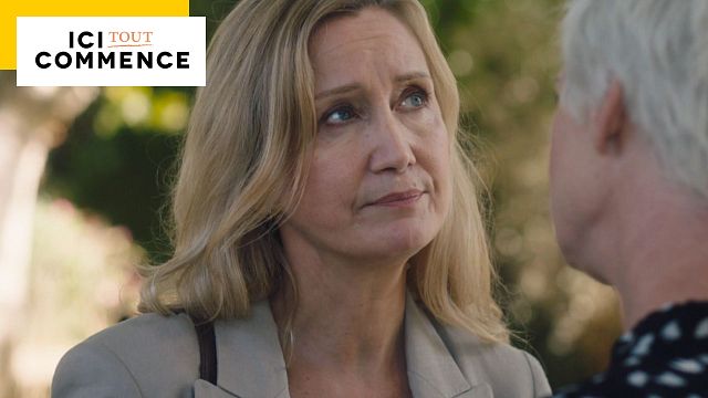 image de la news "Ça ne se présente pas très bien..." : inquiète, Claire donne des nouvelles de Louis dans Ici tout commence