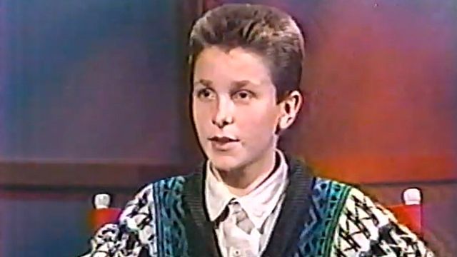 image de la news Oui, c'est bien lui ! A l'âge de 13 ans, ce tout jeune acteur promis à un grand avenir donnait sa première interview à la télévision