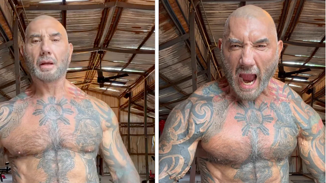 image de la news À 57 ans, Dave Bautista commence son entraînement pour God of War et dévoile son physique hallucinant
